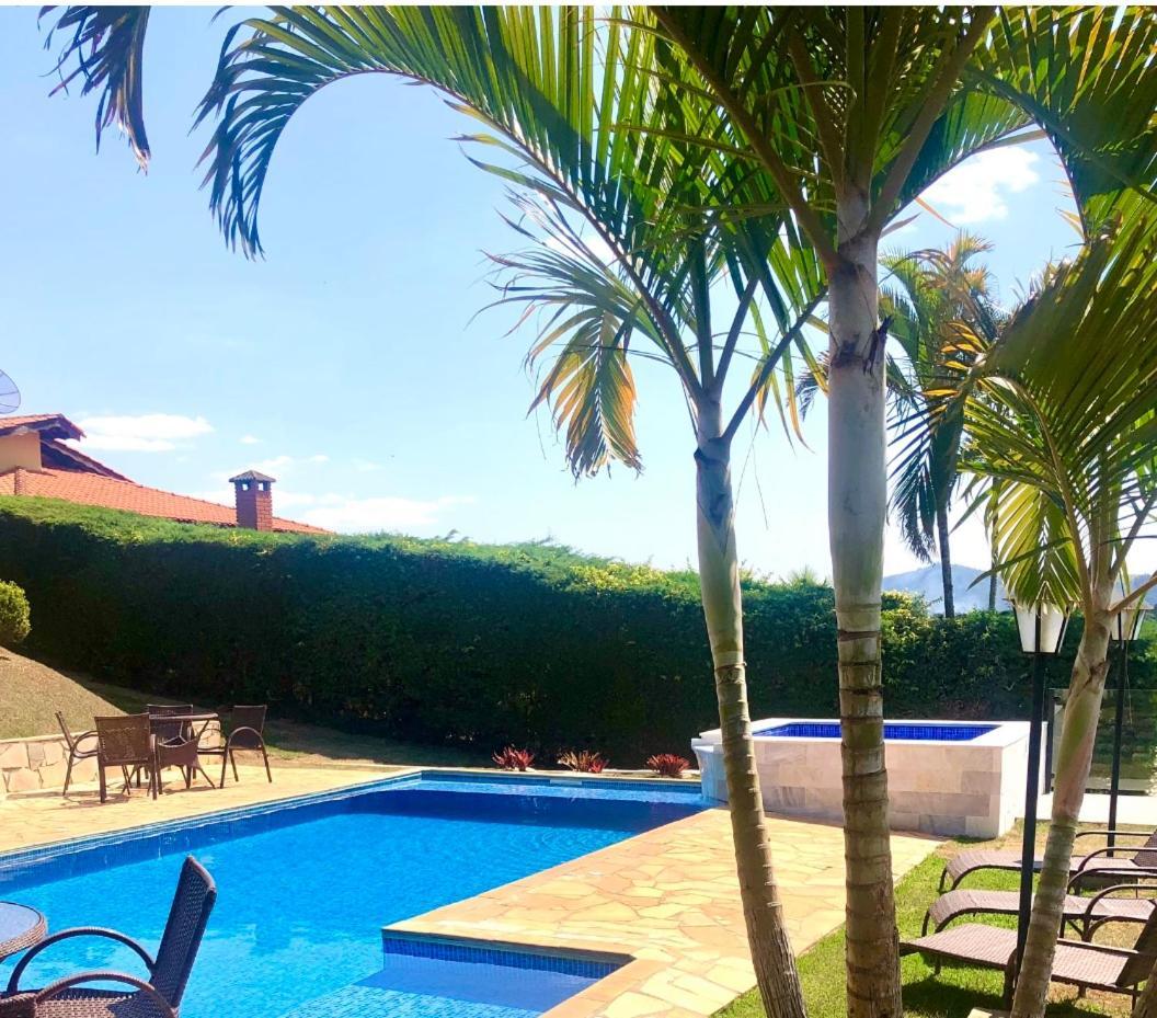 Chacara Tha&Thi Cond Fechado Wi Fi Spa E Pisc Aquececimento Solar Bom Jesus dos Perdões Eksteriør bilde