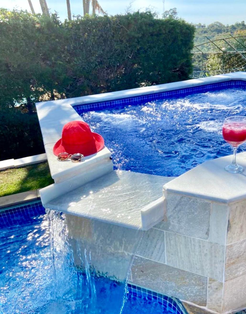 Chacara Tha&Thi Cond Fechado Wi Fi Spa E Pisc Aquececimento Solar Bom Jesus dos Perdões Eksteriør bilde