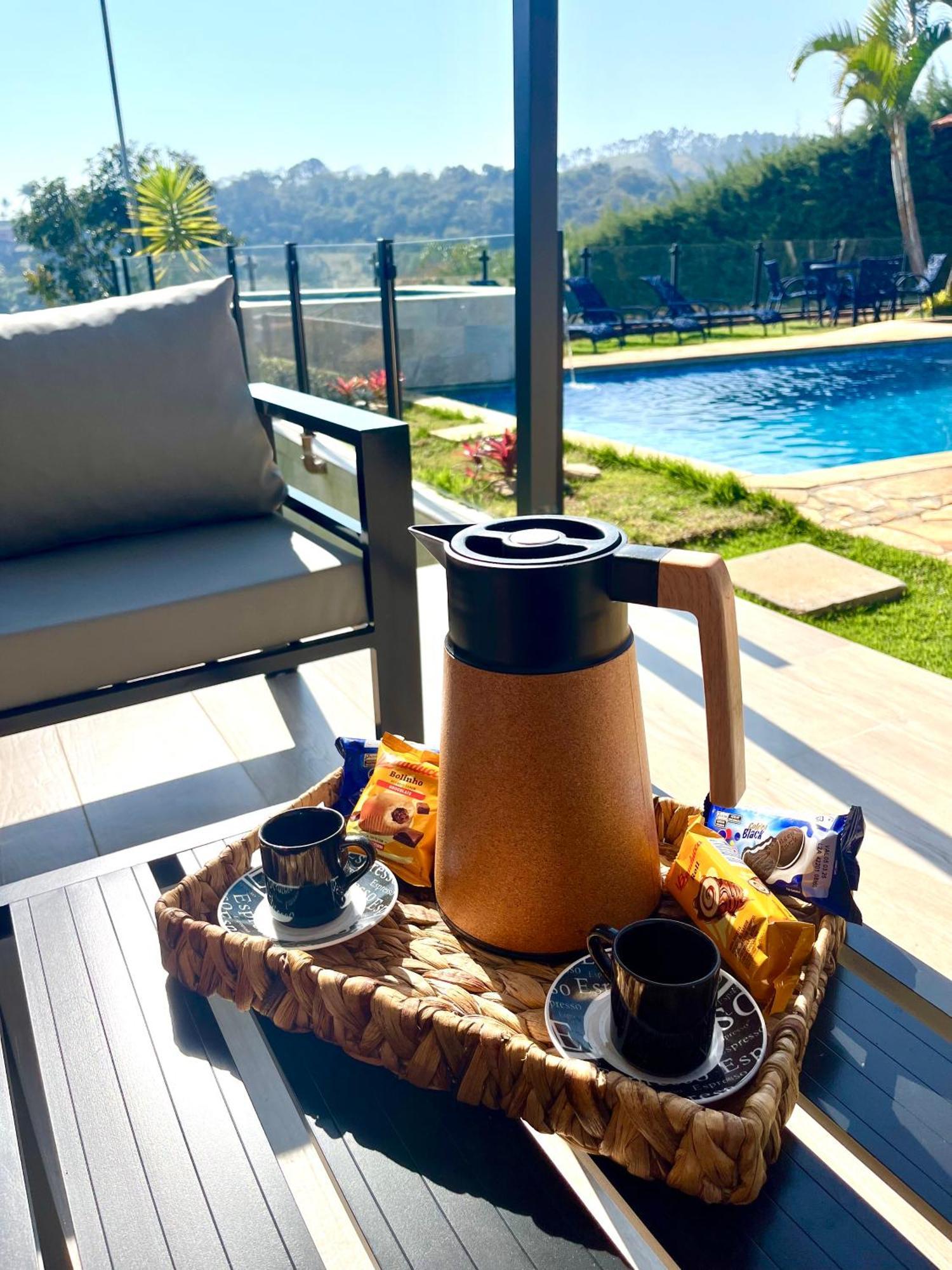 Chacara Tha&Thi Cond Fechado Wi Fi Spa E Pisc Aquececimento Solar Bom Jesus dos Perdões Eksteriør bilde